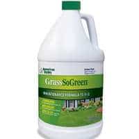 American Hydro Systems GrassSoGreen Maintenance Formula 19-0-0 – All-Natural Blend – Apply through Sprinkler System – Treats Cool- and Warm-Season Grasses – Maintains Thicker, Greener Lawn